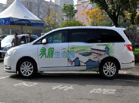 桐乡户外车贴喷绘如何保持效果?